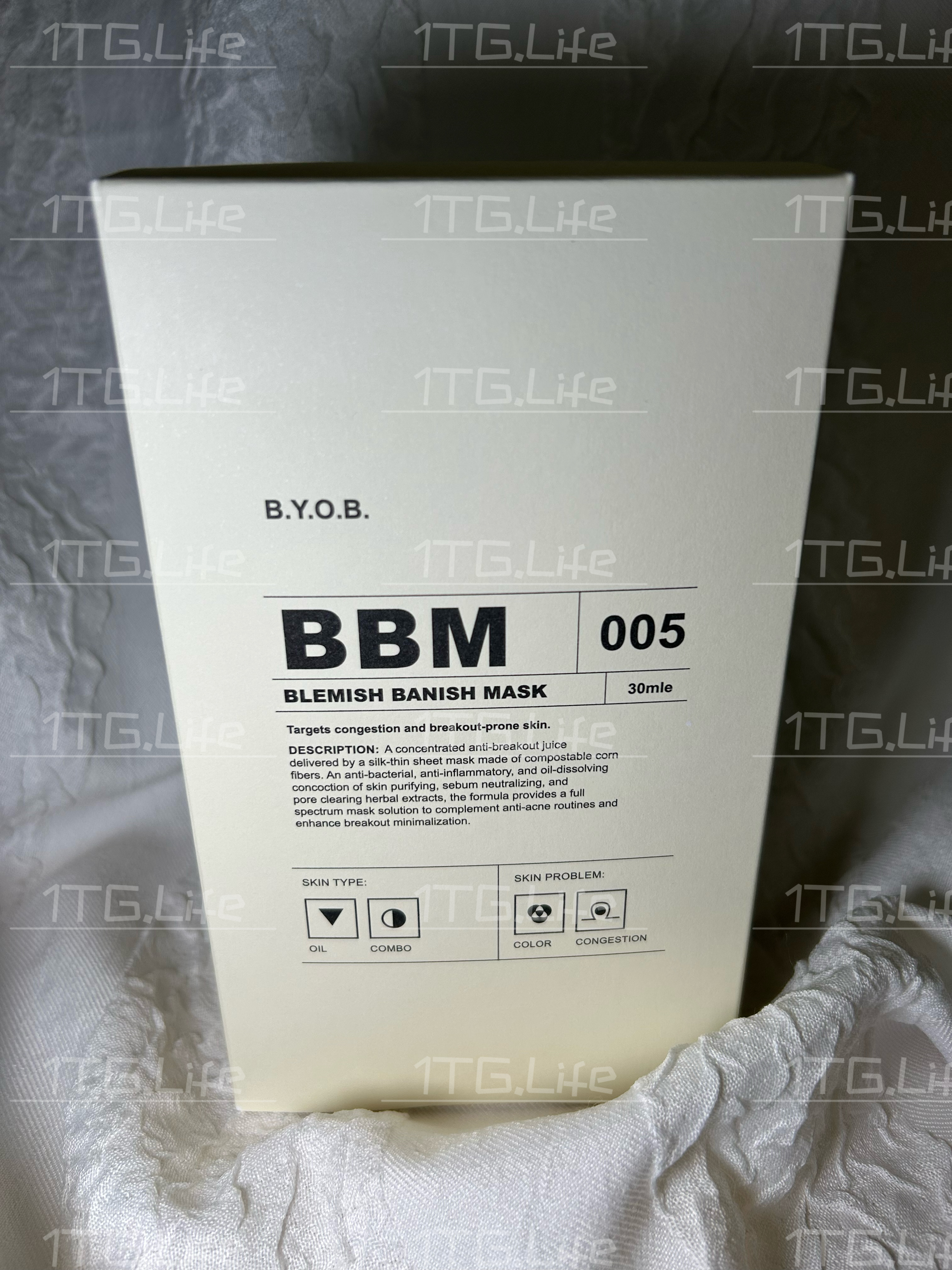 B.Y.O.B. BBM 擊退痘痘面膜Blemish Banish Mask（盒）