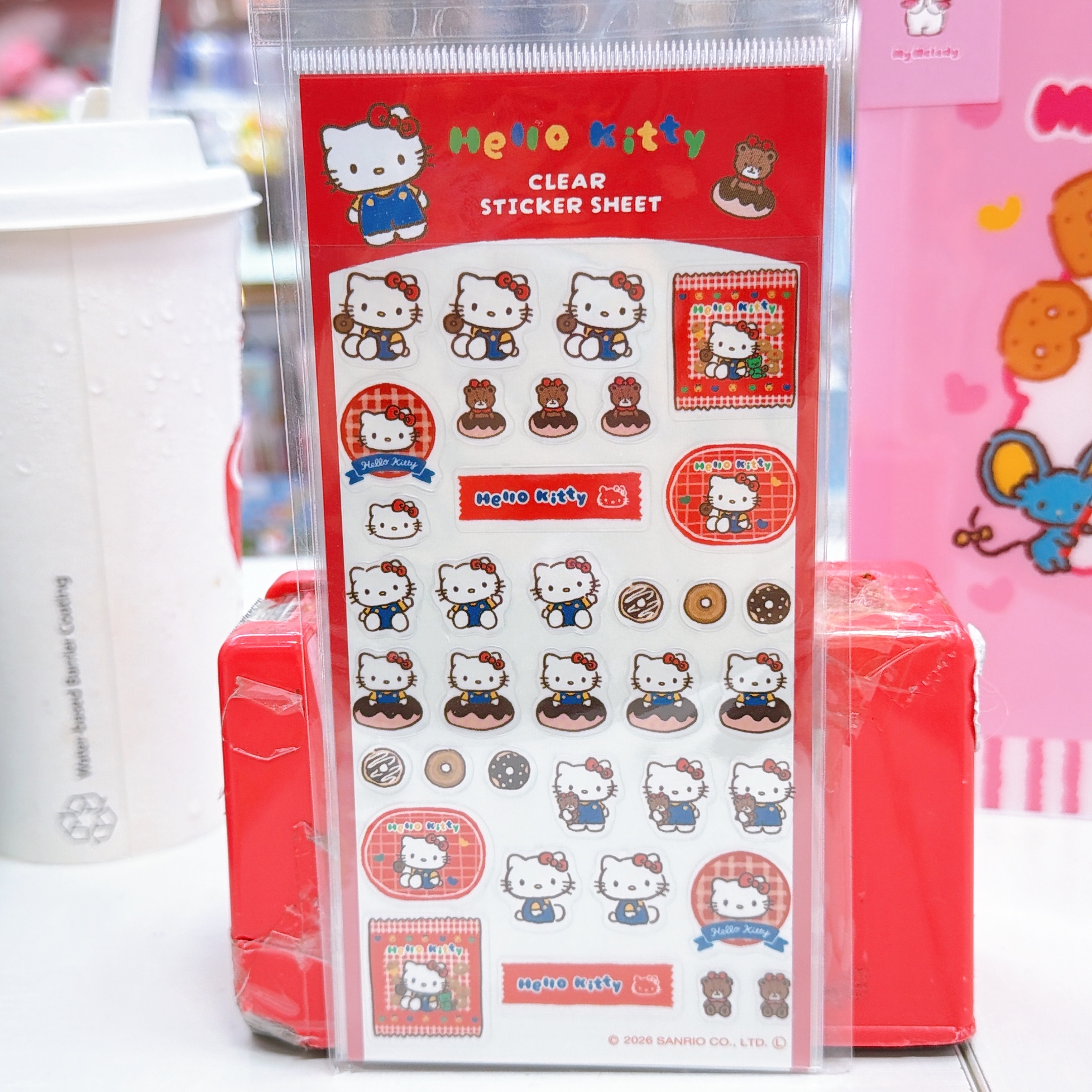 日本直送sanrio 新款貼紙