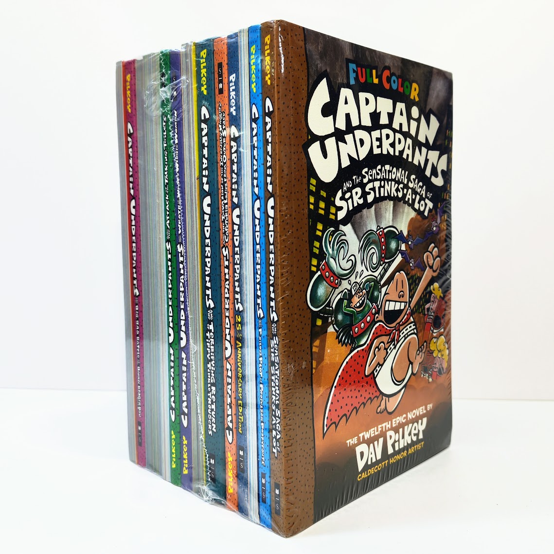 Captain Underpants Color Collection  14 Books   內褲超人彩繪版   B173