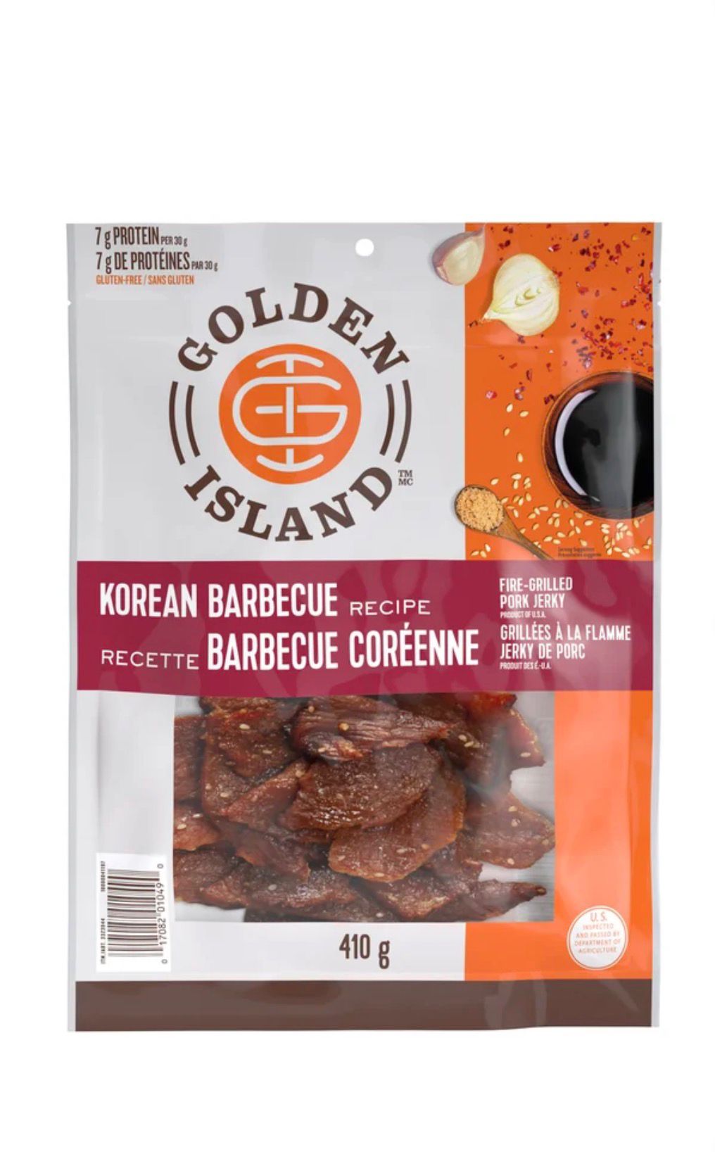Golden Island韓國BBQ味豬肉乾 410g