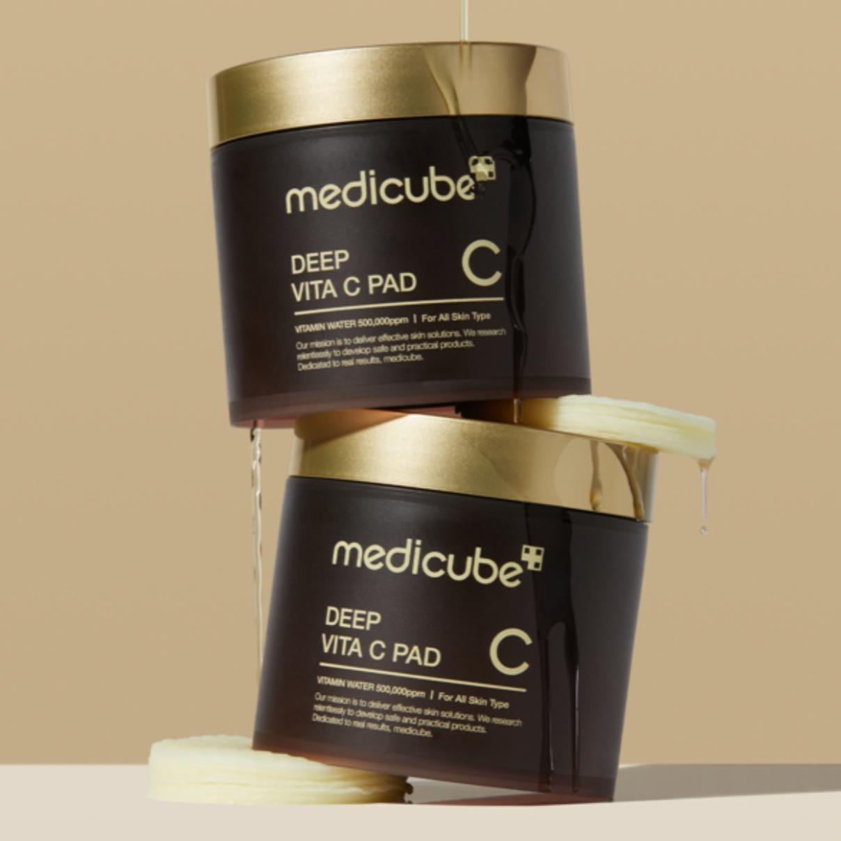 Medicube DEEP維C亮白爽膚棉