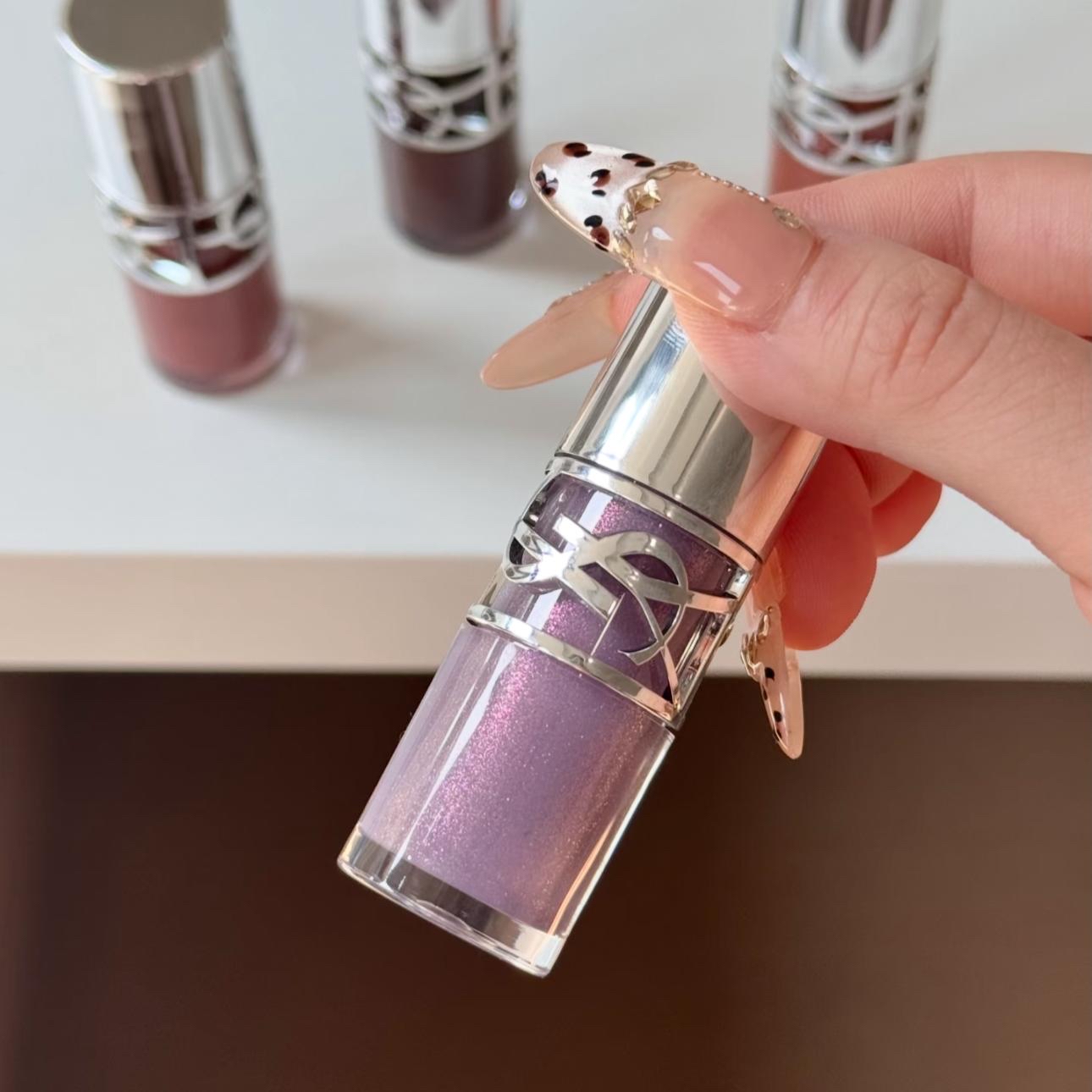 🌸YSL 全新啵啵唇凍 #01 Thunder Stealer 6ml  貨 size