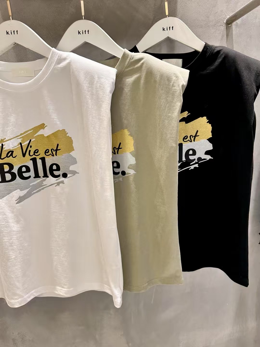 🇰🇷K5584 cotton印Belle字背心