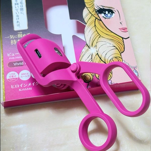 日本限定 Kiss Me Heroine Make USB 充電式夾眼睫毛機 Hot Eyelash Curler