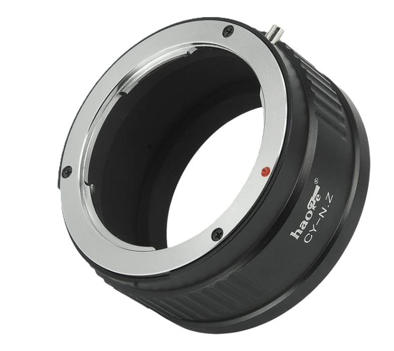 Haoge Mount Adaptor For Contax / Yashica (CY) SLR Lens  To Nikon Z-Mount Mirrorless Camera 金屬接環