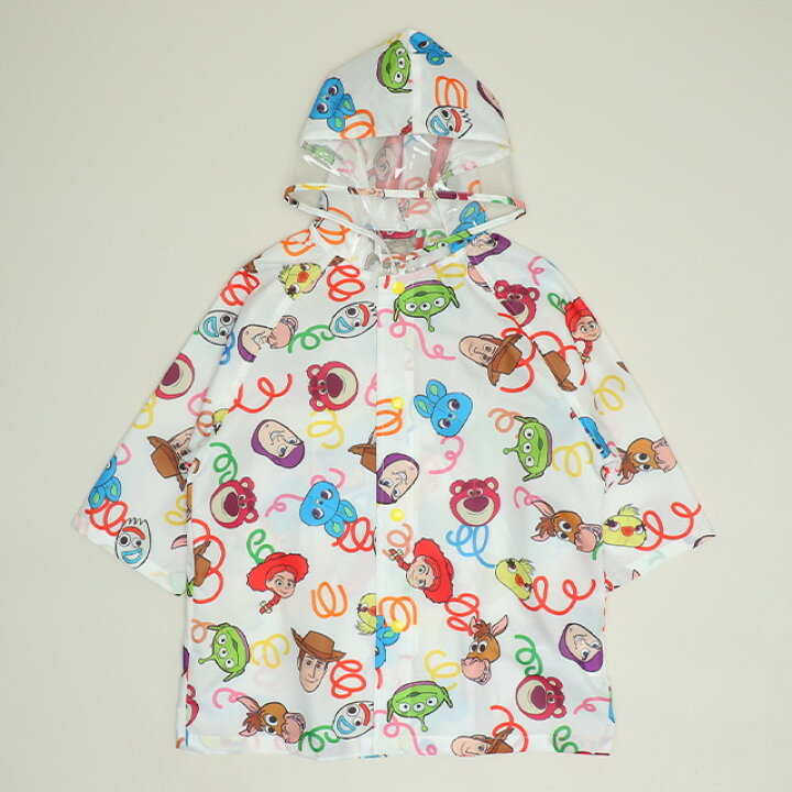 🇯🇵預訂 日本直送🇯🇵Babydoll x Disney系列三色人物滿印雨衣雨褸附收納袋