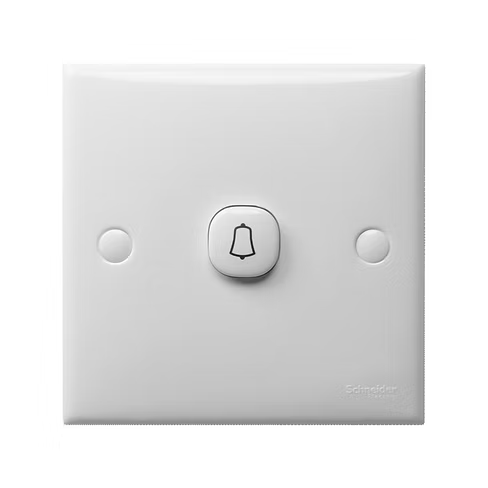 施耐德 E30 白 門鐘按手掣