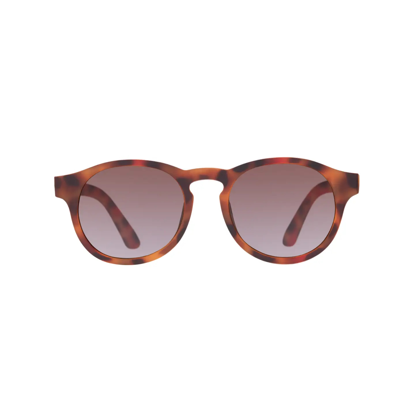 Tortoise Shell Gradient Lens Polarized Keyhole Sunglasses