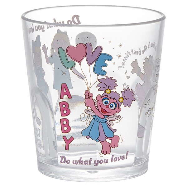 Skater 芝麻街女孩透明水杯 280ml - 02260077