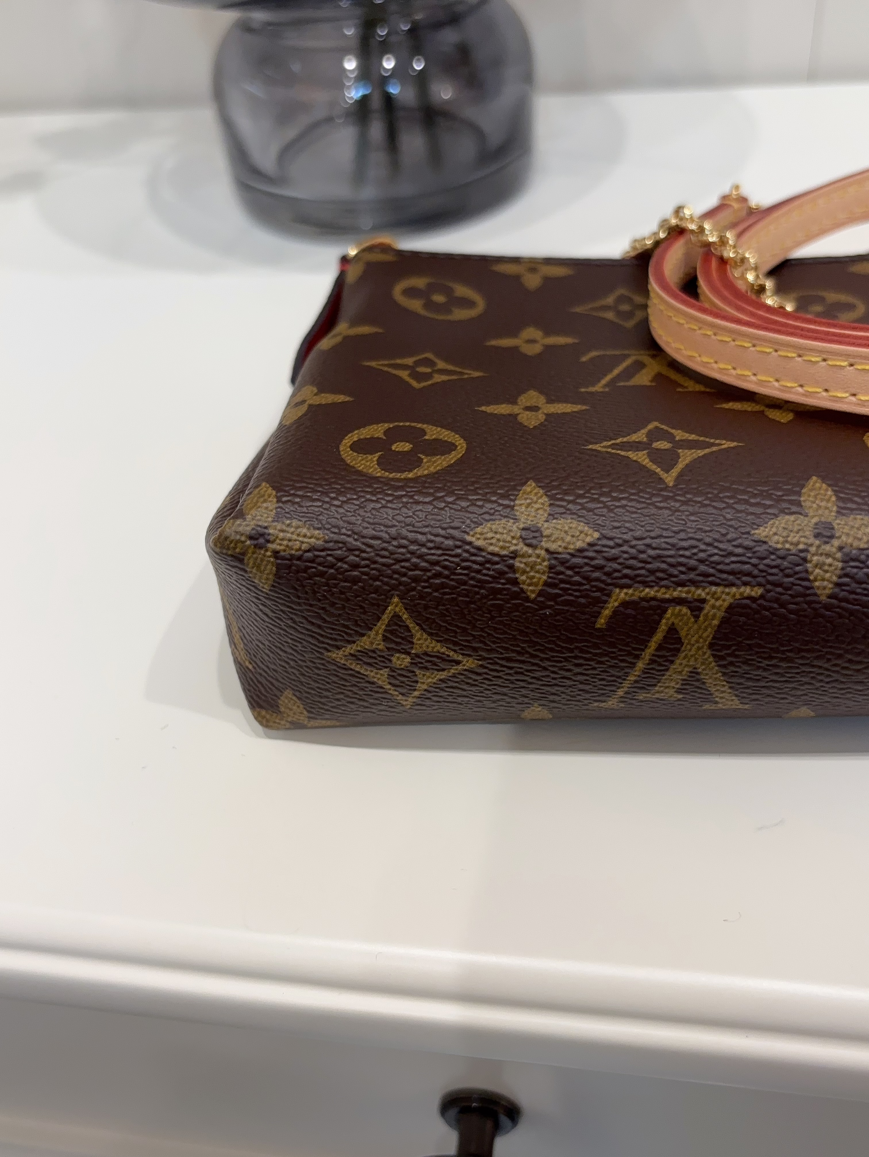 Lv Pallas woc wallet on chain crossbody bag unused 