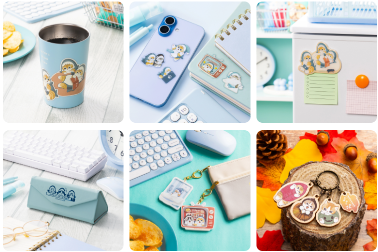 🌸 【預訂】Sticker Set - Mofusand 18/9新品