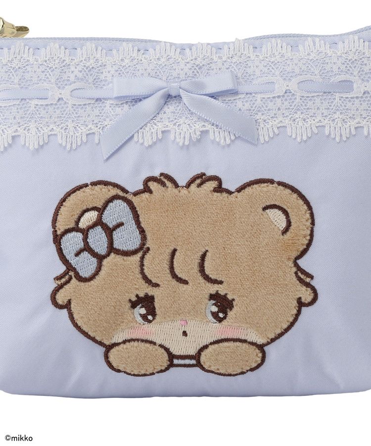 🎀【預訂】Maison de FLEUR x Lil ala mode Pouch - Latte