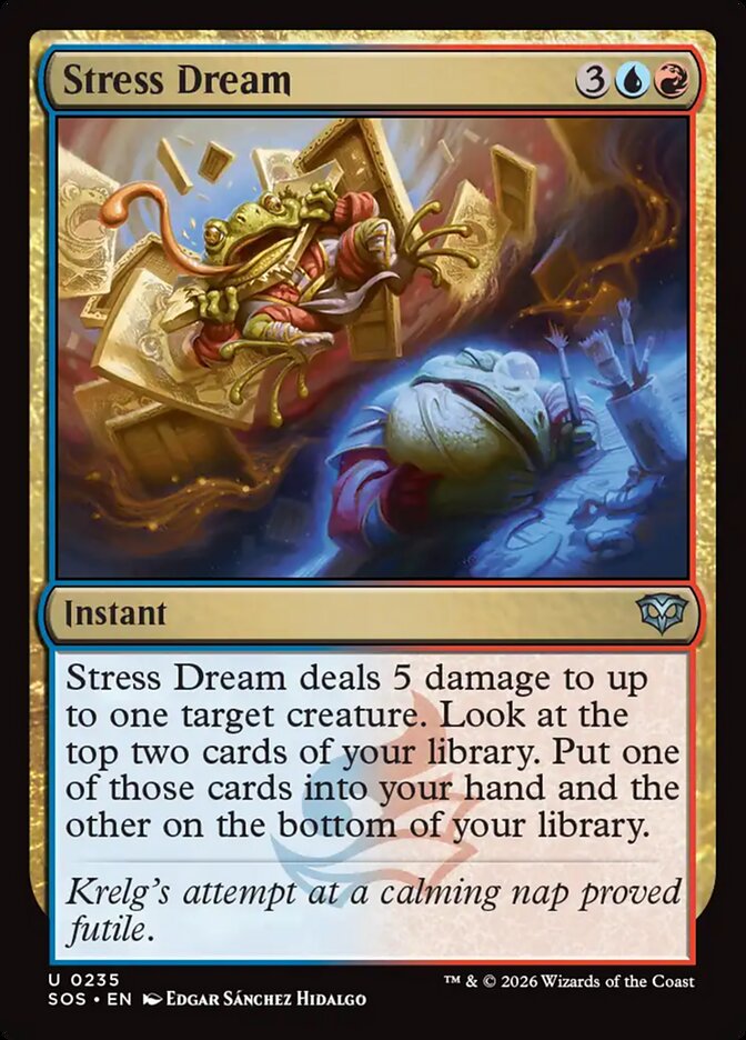 [EN] [Foil] Stress Dream [SOS-235] U