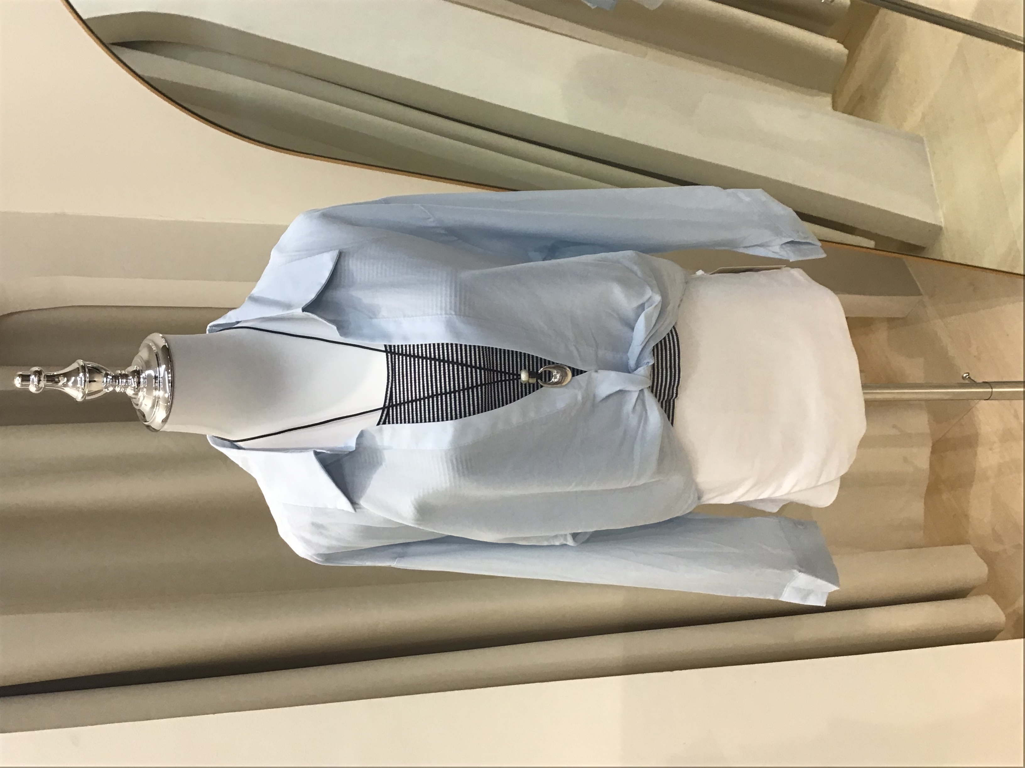 衬衫吊带两件套