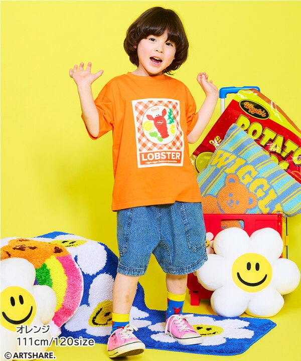 🇯🇵預訂 日本直送🇯🇵Markey’s x Wiggle Wiggle八色趣味印花短袖T恤