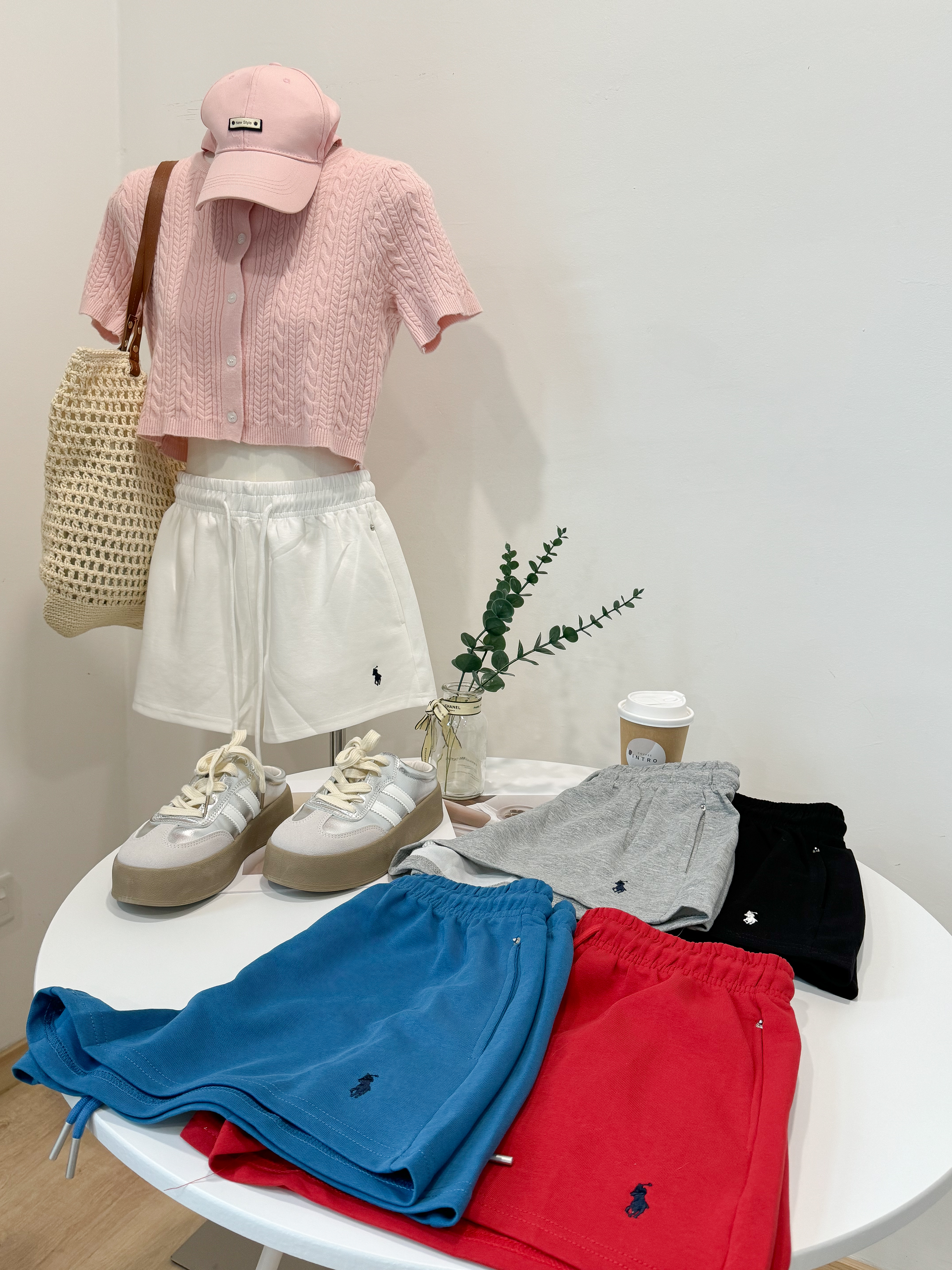 不起球!不起毛!质量巨好！Polo Embroidery Casual Short 小马🐴保罗刺绣休闲运动短裤 (5 Colours)