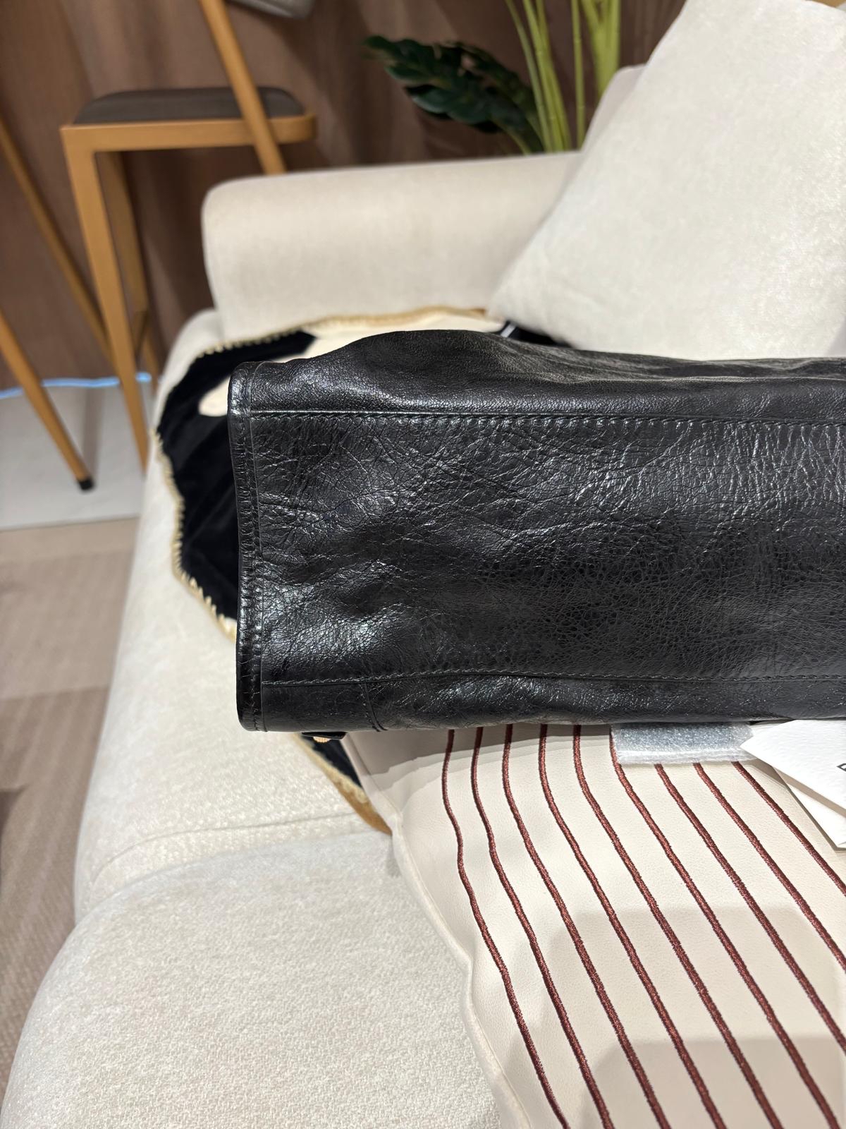 Balenciaga City Medium 黑色金扣 100%Authentic, 95%New ✅Mirror ✅Dust bag