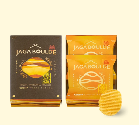 四月連線貨品 - 日本 CALBEE Calbee PLUS x Tokyo Banana 野菜清雞湯味厚切薯片4PCS