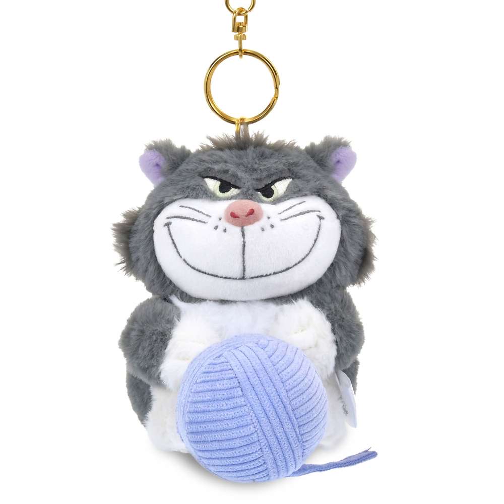 🎀【預訂】Disney Cat Day Keychain Ball - Lucifer