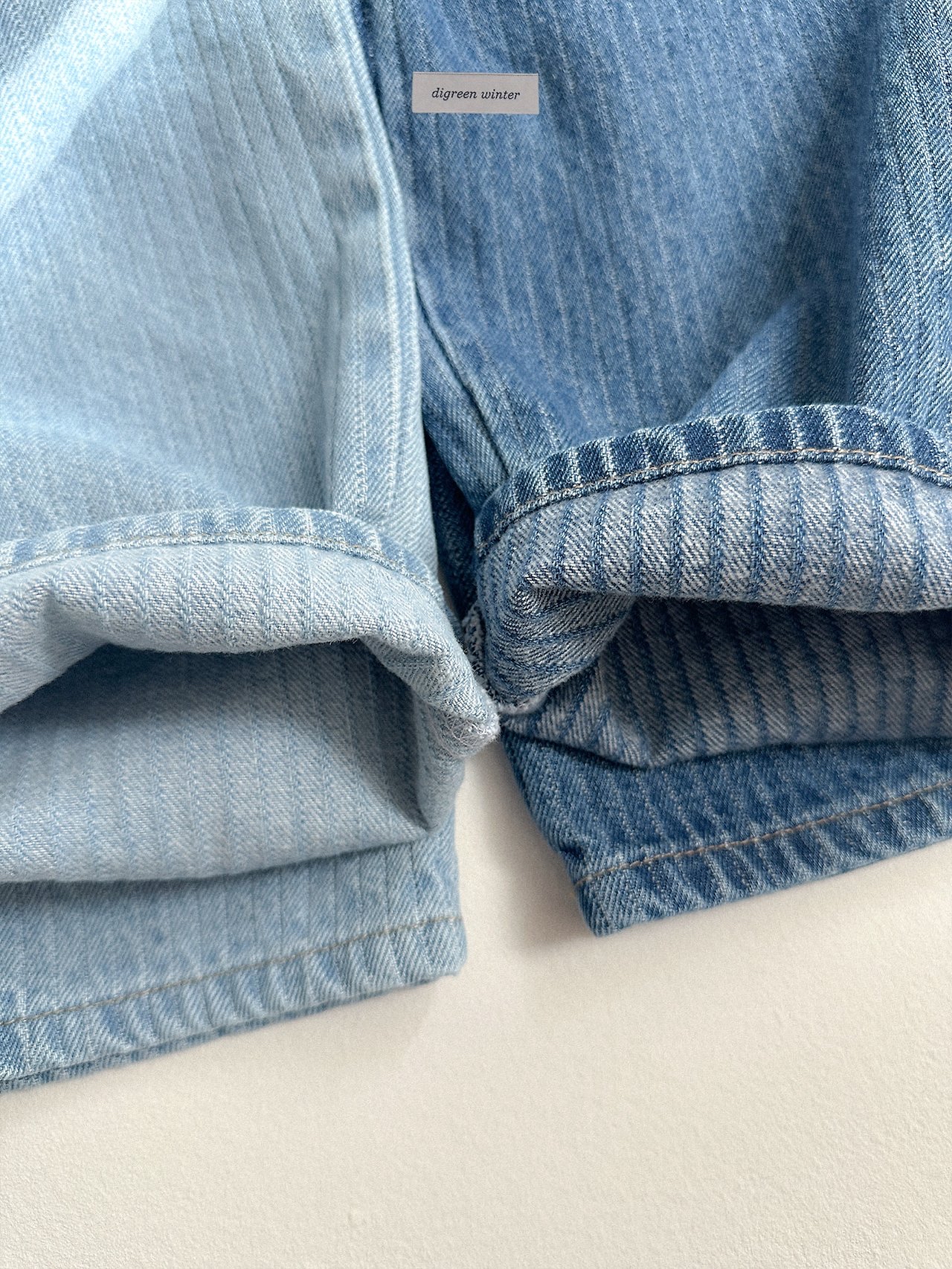 Digreen | Quilted Denim Pants 