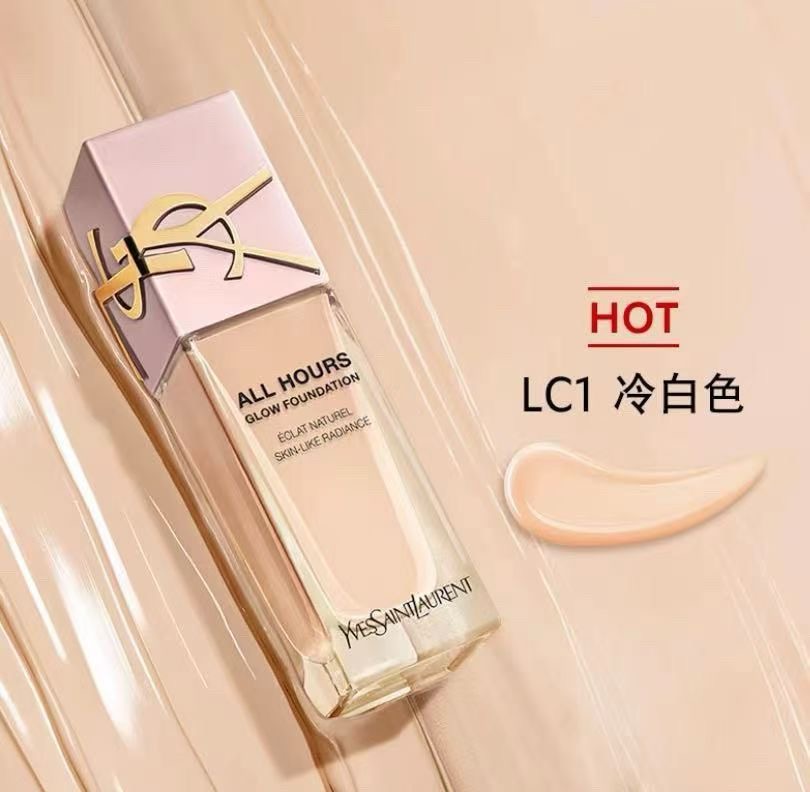 Yves Saint Laurent YSL   ALL HOURS GLOW FOUNDATION恆時亮肌修護粉底液25ML