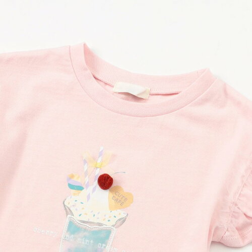 🆕【⭐訂購⭐】🇯🇵  日本直送🌀甜美 雪糕芭菲 立體設計 蝴蝶袖 短袖Tee［4款選］🌀[ELCA-0292][260430]