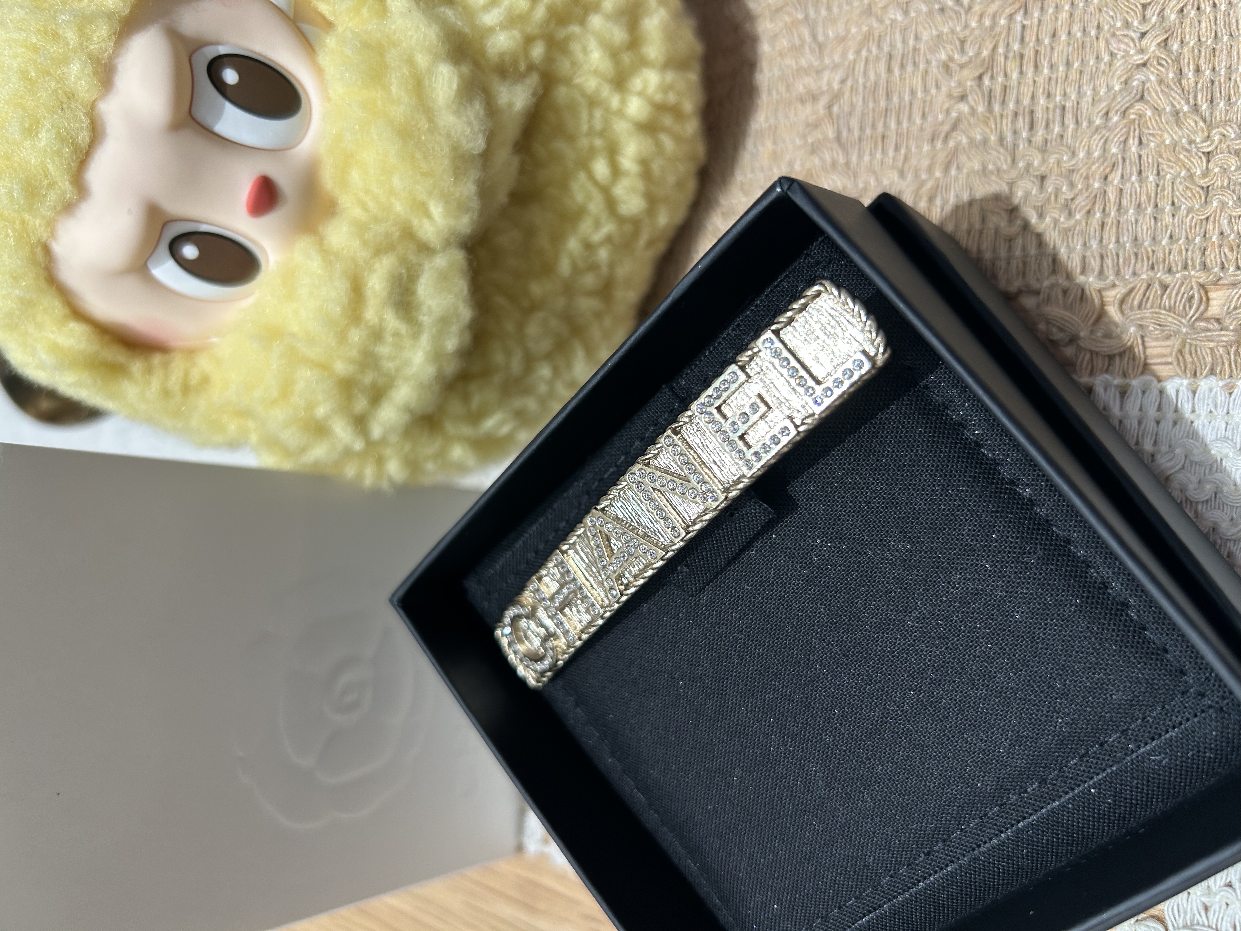 Chanel Barrette 髮夾 AB7519 100%Authentic, 95%New ✅專門店收據✅Dust bag✅Box