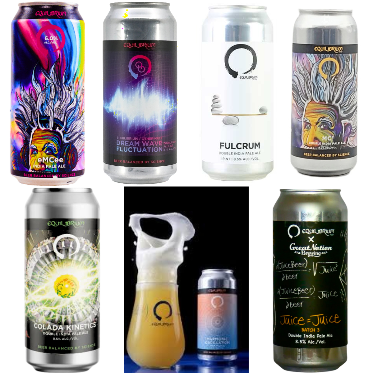 Equilibrium Brewery IPA / DIPA SERIES
