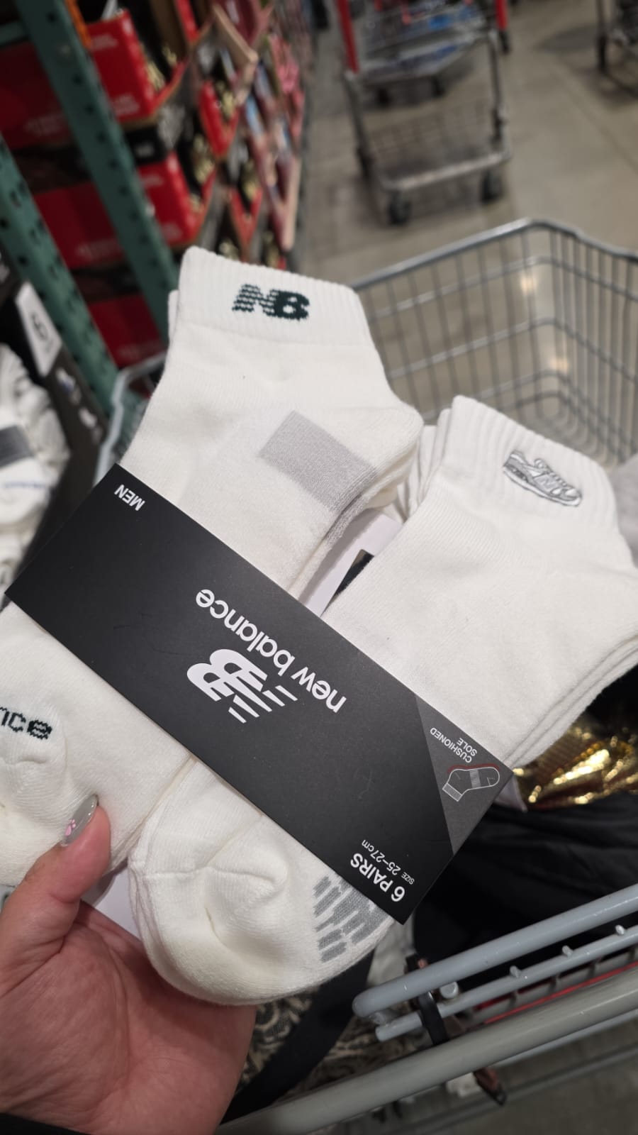 new balance socks 6 pairs