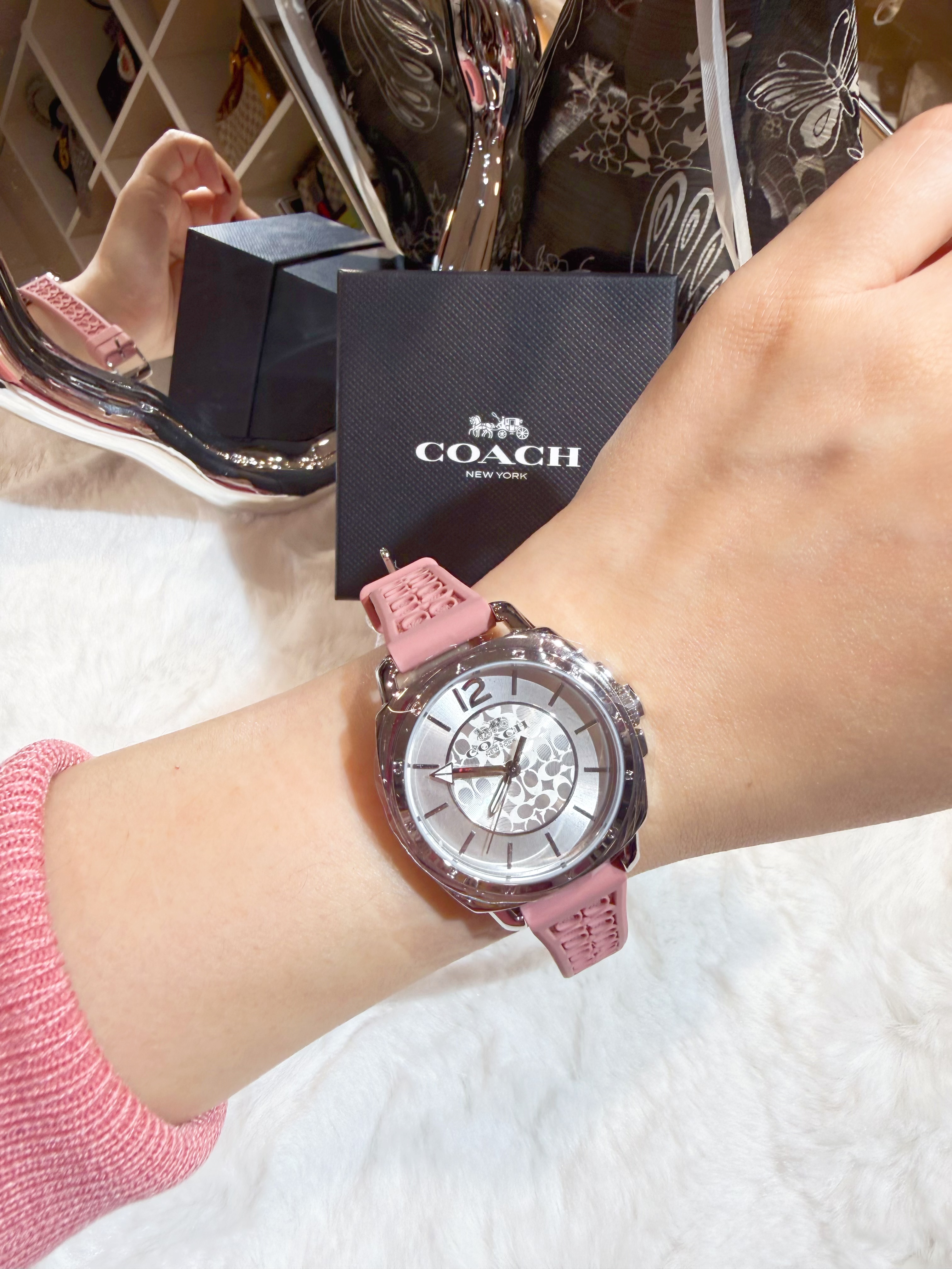 Coach watch CA64795/pink