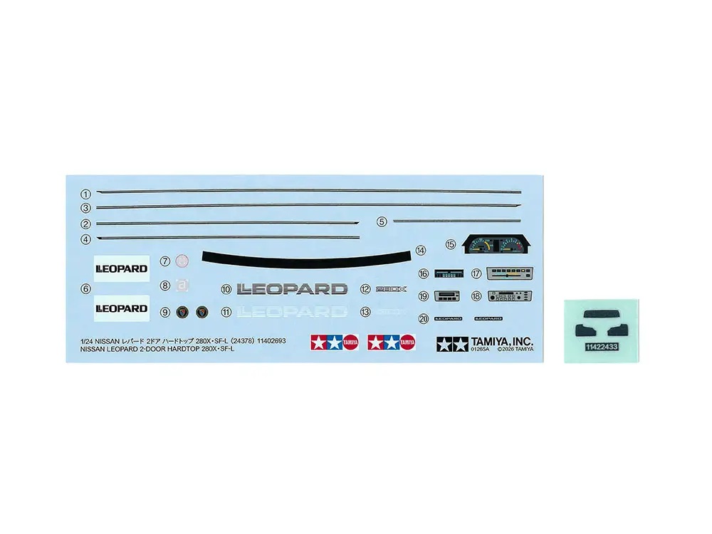 1/24 Nissan Leopard 2-Door Hardtop 280X SF-L [Special Sale Item / Limited Re-Production]