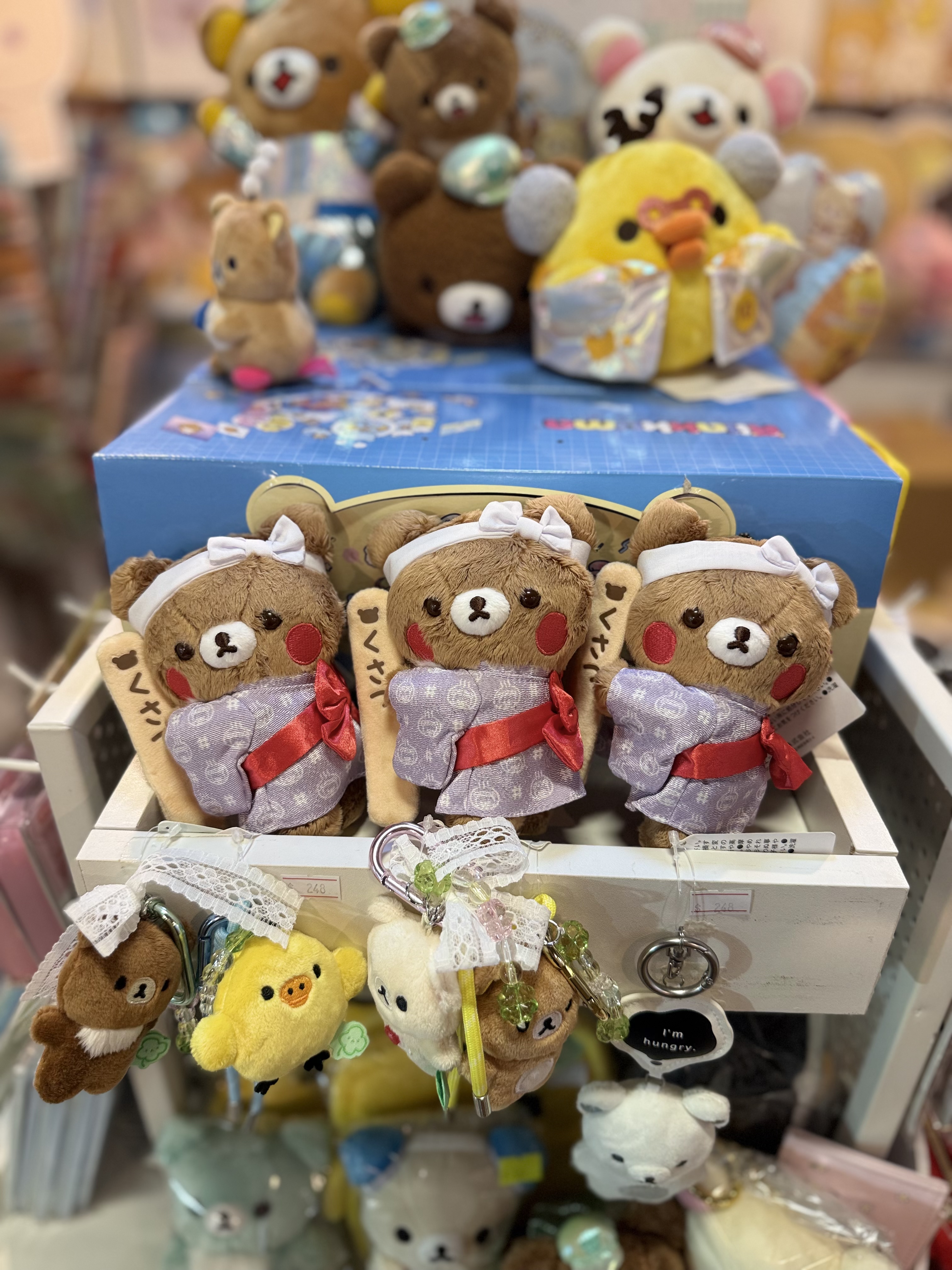 《現貨》全新日本草津溫泉店限定小熊掛飾