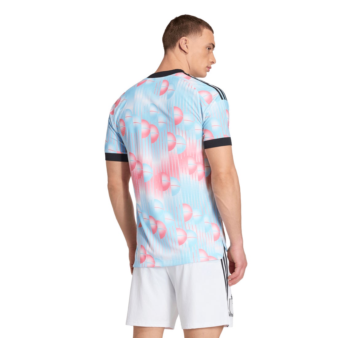 🧊揉合經典復古與現代美學 Adidas Belgium 比利時 2025-26 作客球員版球衣 (可加印字章) JM8382