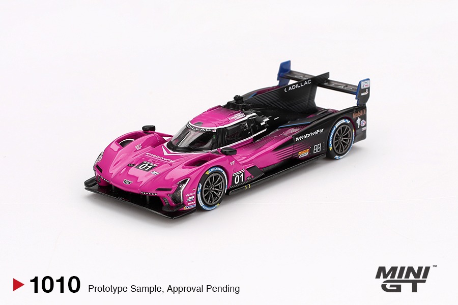 Mini GT 1/64 PoCadillac V-Series.R #01 Cadillac Racing 2024 IMSA Petit Le Mans  - MGT01010-L