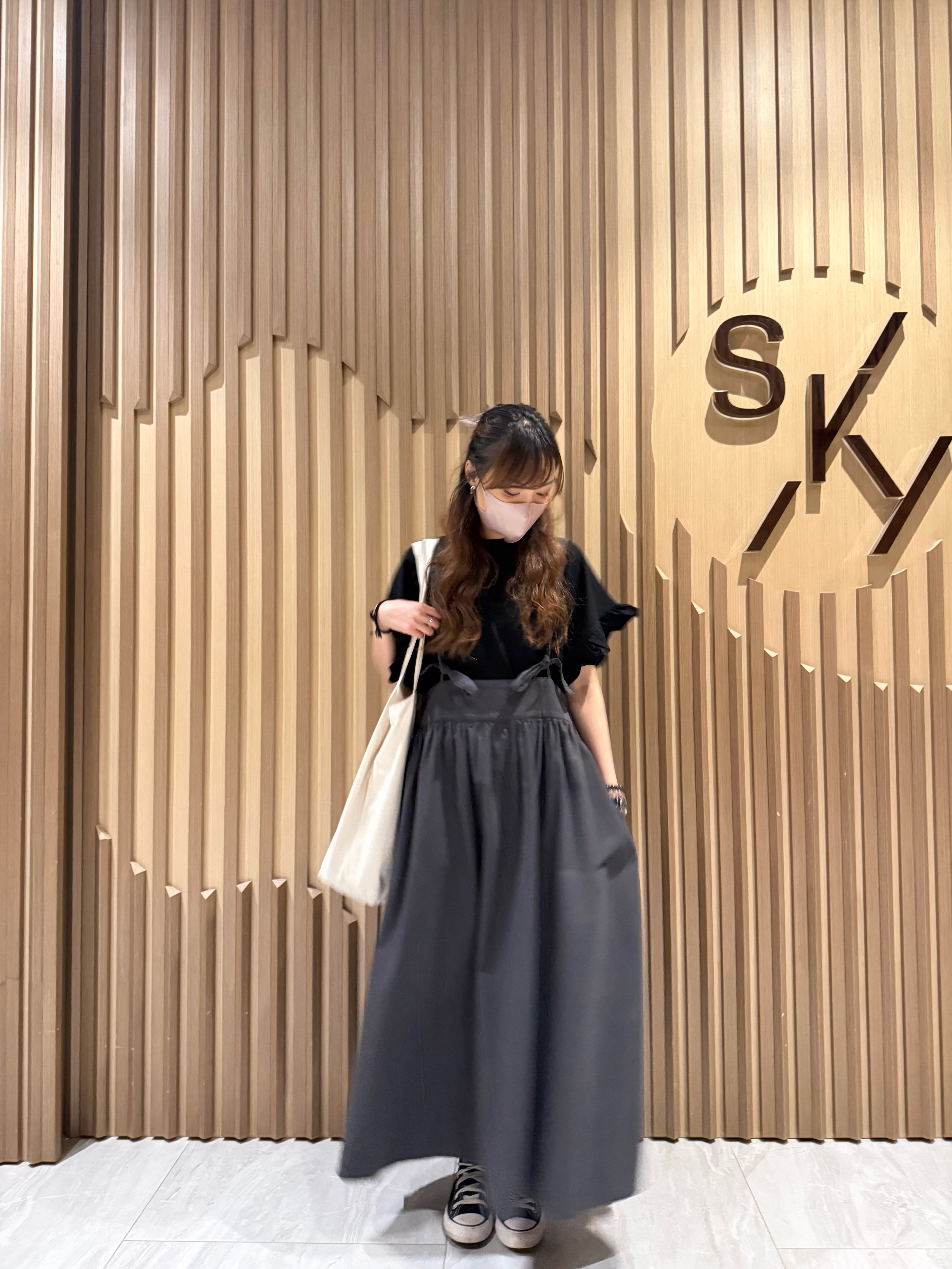 後綁結修腰吊帶𝐎𝐏𝐒（炭灰）