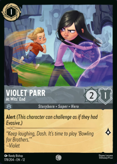178/204 Violet Parr - At Wits' End C