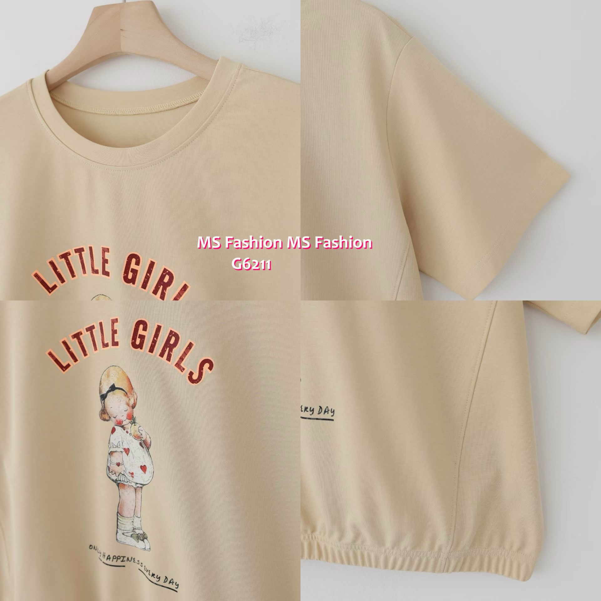 G6211 韓國🇰🇷可愛女仔圖案top