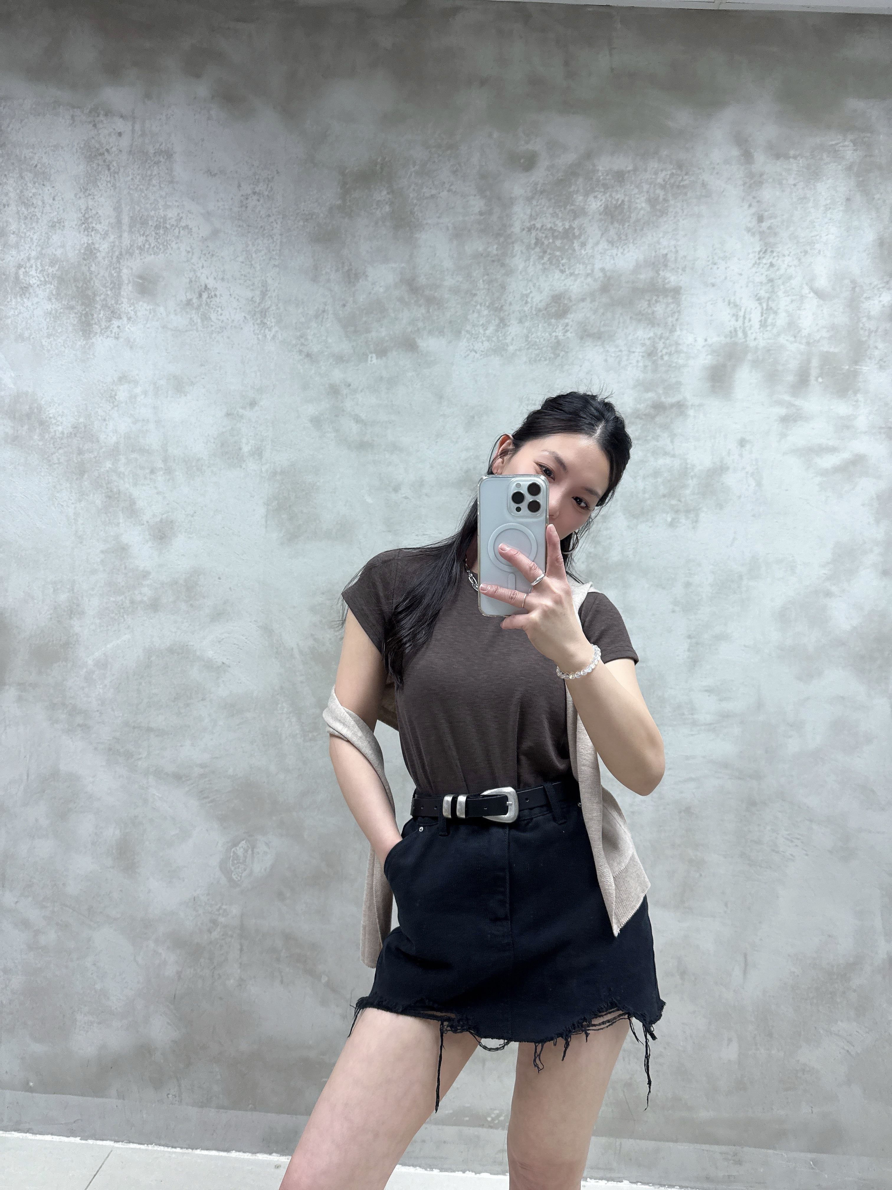 後骨凈色Tee（新版）