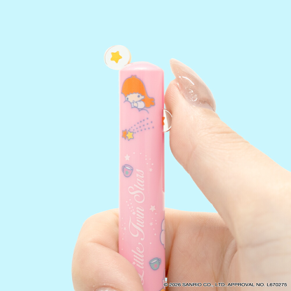 現貨｜Sanrio Little Twin Stars 日本製 mimi 2色 原子筆 (黑紅) 24519501