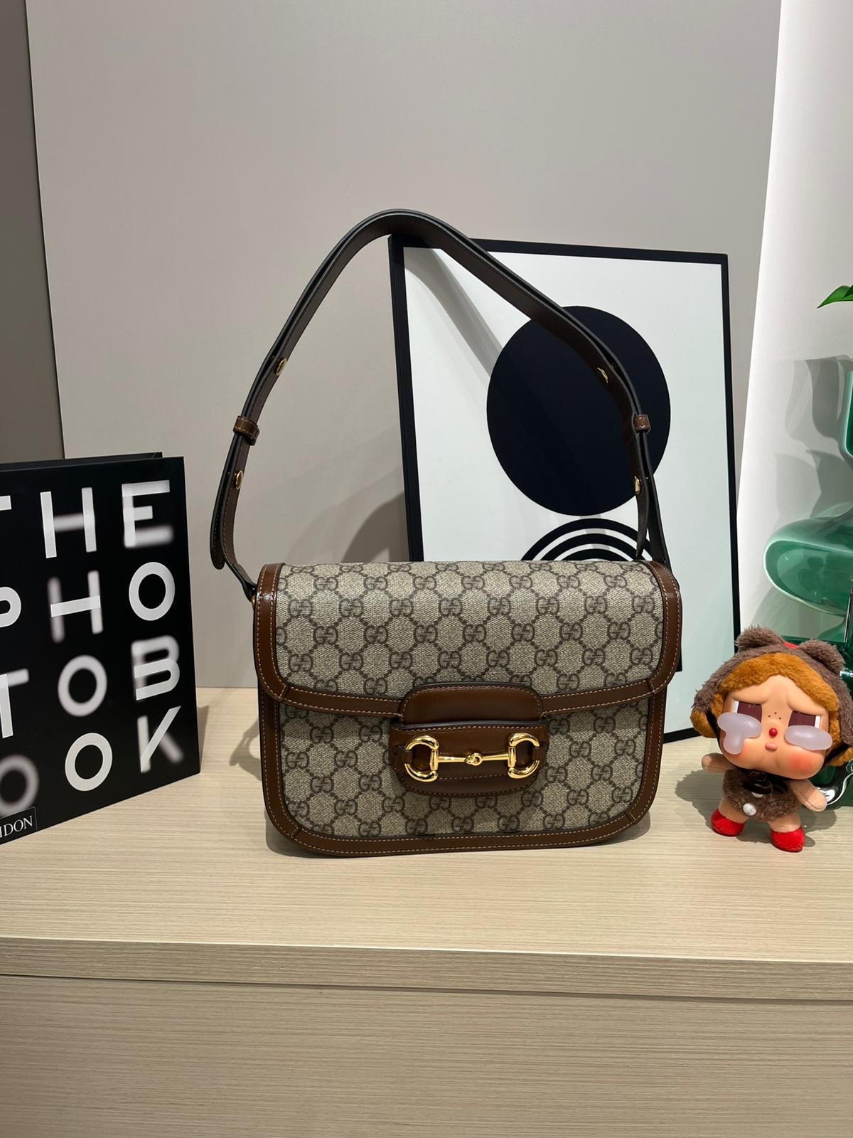  Gucci 1955 horsebit bag classic 100%Authentic,99%new  ✅收據✅dust bag✅booklet ✨專門店售價$25,500📣 