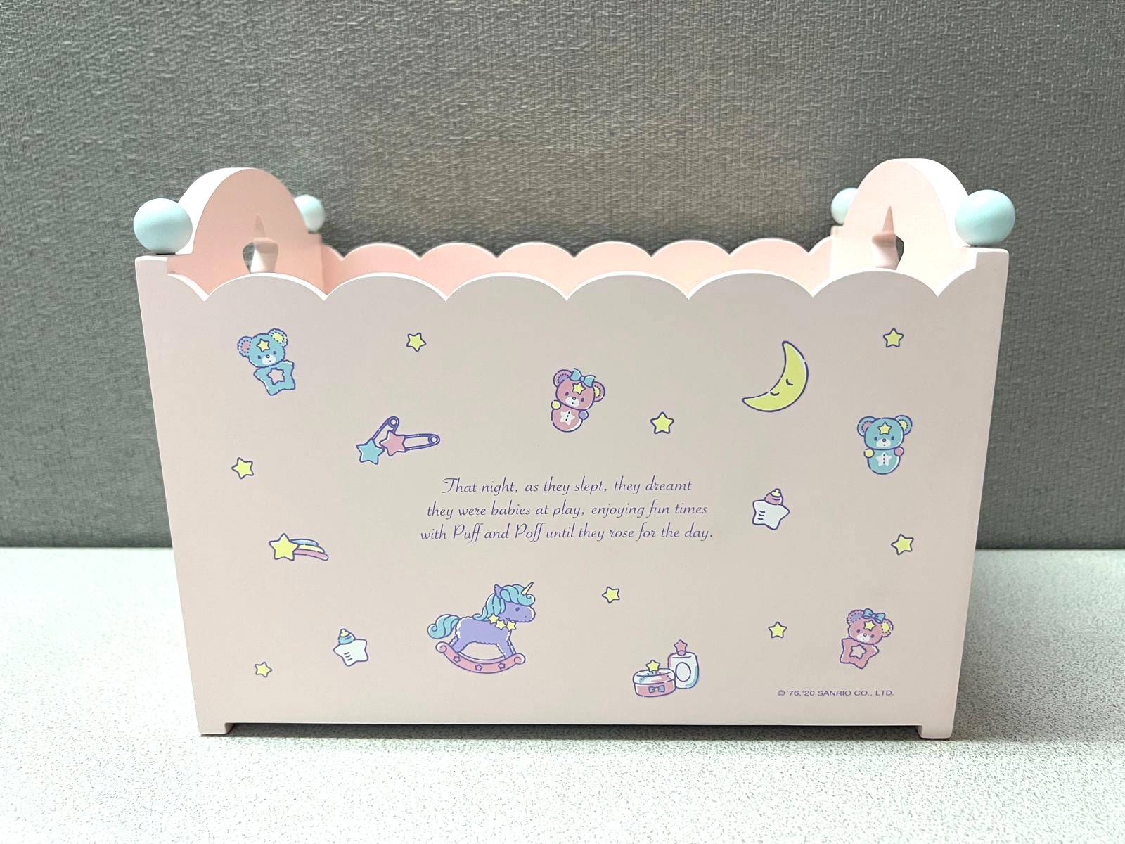 🎌日本直送🎌Little Twin Stars BB床造型木製收納架（$368