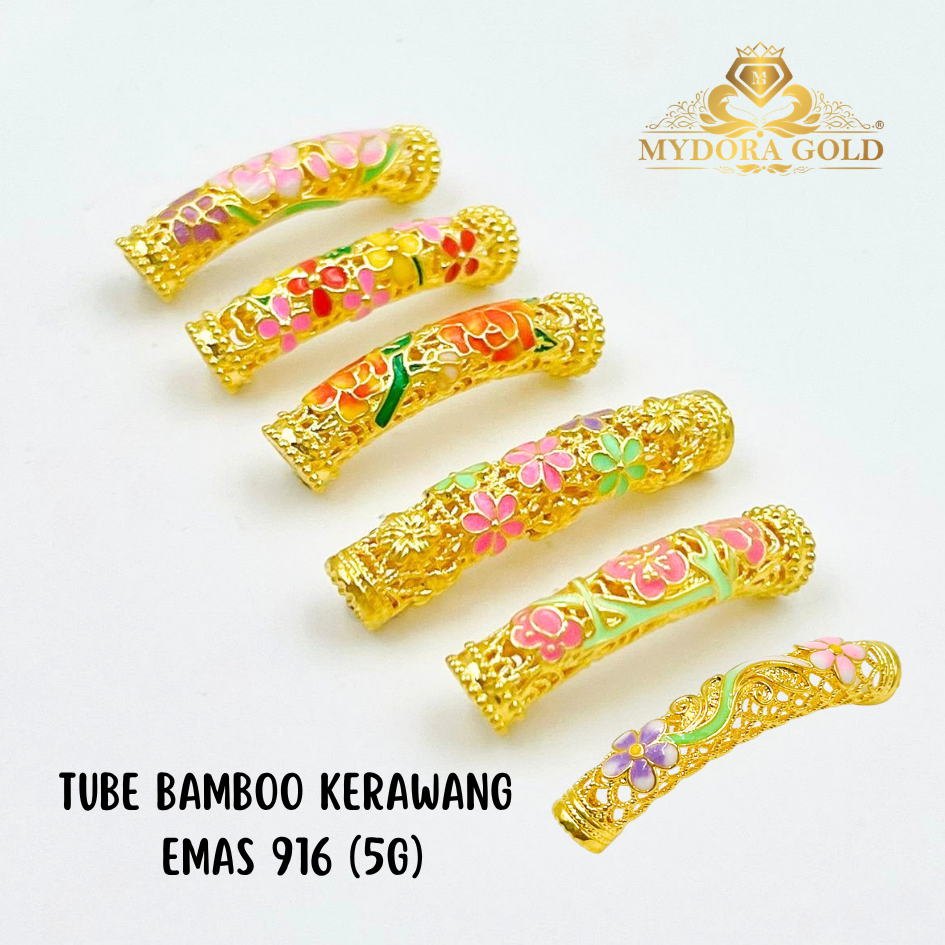 MYDORA Tube Bamboo Kerawang (5G) l EMAS 916/22K