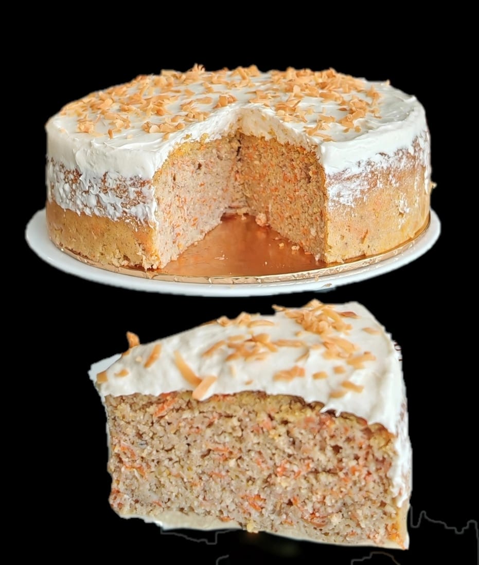 Gluten Free Sugar Free Carrot Cake / 7" & 9" Pre-Order: 3 Days