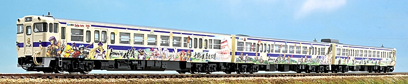 JR キハ47-8000形+Kiha 125 Romancing SAGA 佐賀 四節特別版A （Tomix 98537)