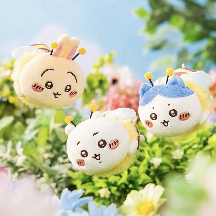 Chiikawa 蜜蜂匙扣一套三款｜預訂