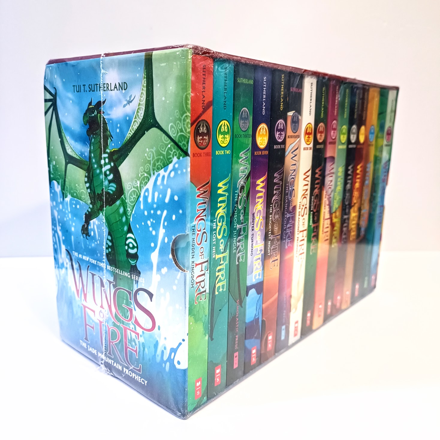 Wings of Fire Boxset (15 books)  火翼飛龍系列1-15本章節橋梁書奇幻魔法冒險  | age 7-14 | S94