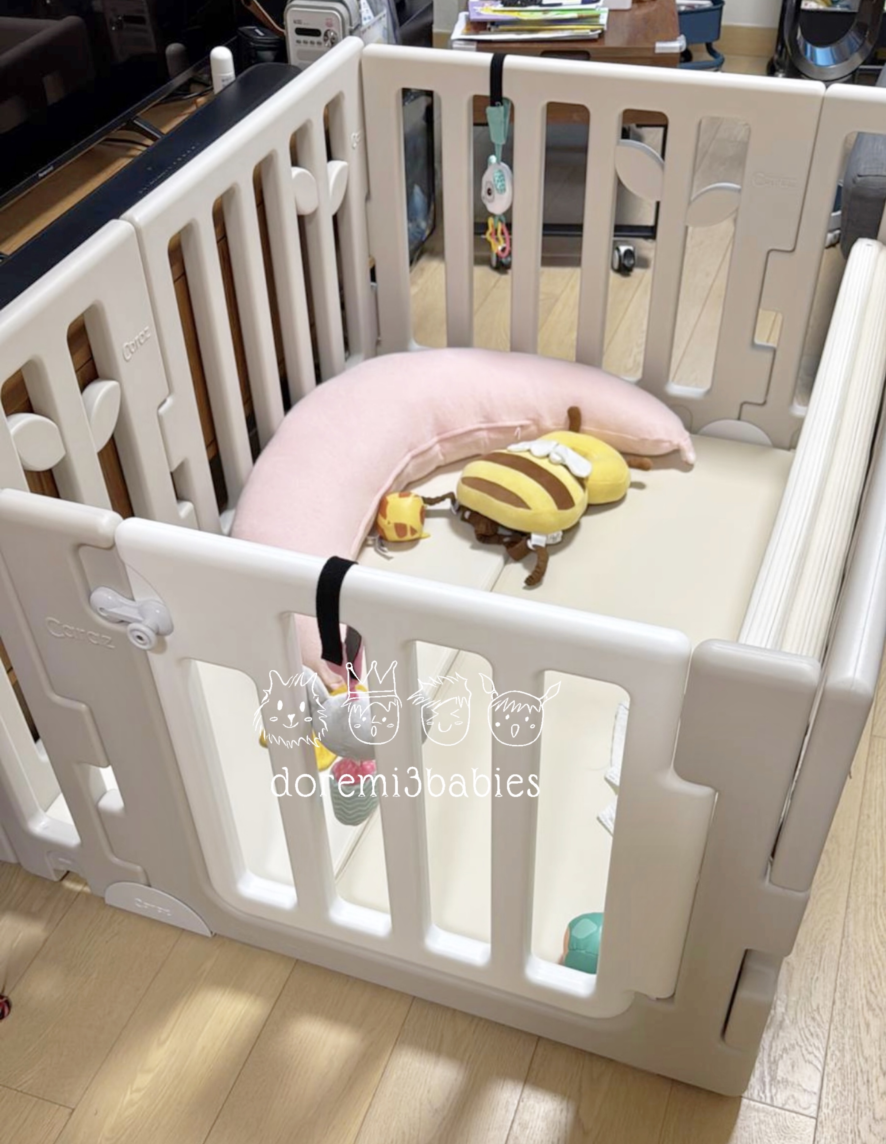 Caraz Leaf 圍欄地墊 80 X 120cm 套裝 [現貨！送直型卡扣4個]