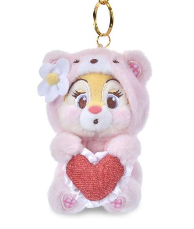 Chip & Dale/ Clarice公仔掛飾