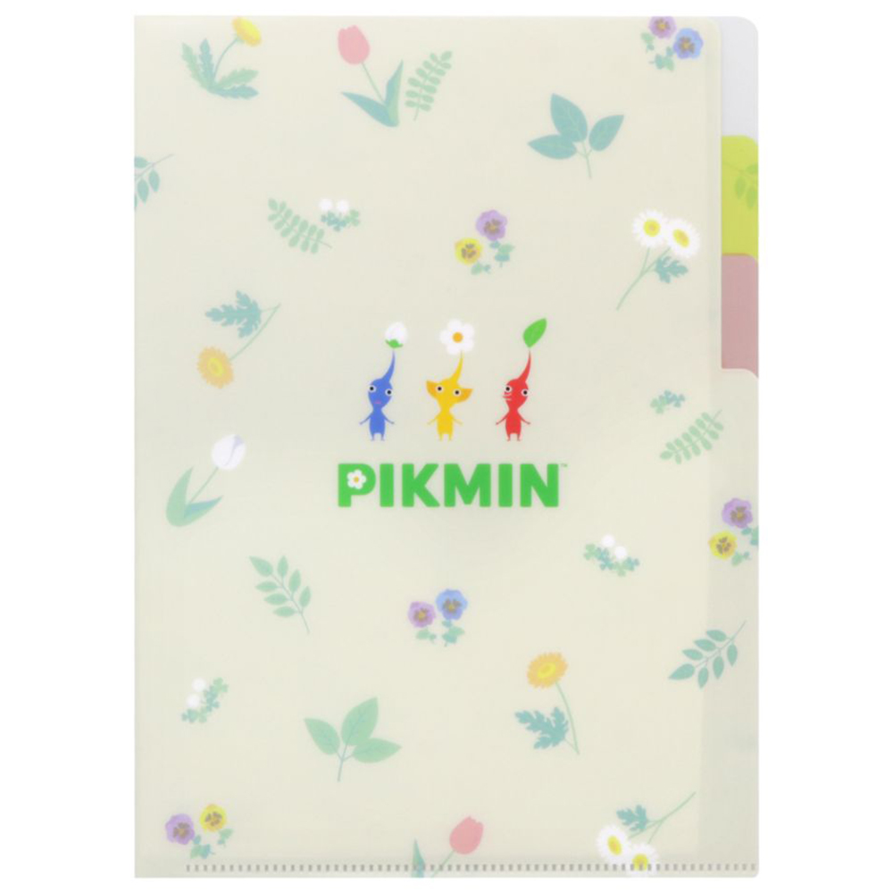 現貨｜皮克敏 Pikmin 日本製 A5 3層 文件夾 Folder (S2135299)