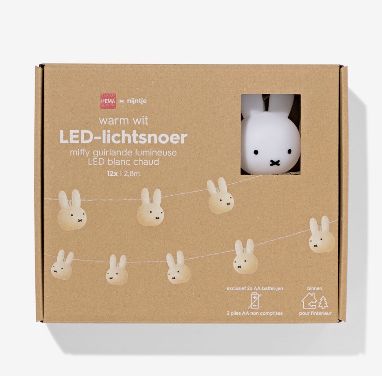 🐰只係一團 Pre Order  - 歐洲 LED miffy 串串燈( 📦 大約2月底到貨, 若遇到缺貨或其它因素貨期會延遲 ）